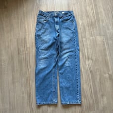 Vintage 33x30 silver tab baggy jeans