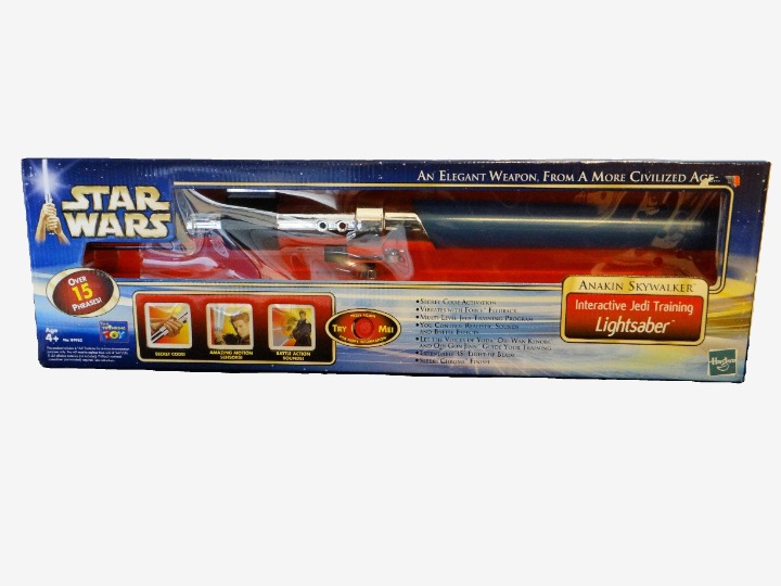 Star Wars Anakin Skywalker Interactive Jedi Training Lightsaber, Thinking Toy