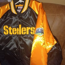 Mitchell and Ness pittsburgh steelers jacket