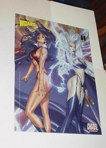 Lady Death Vampirella Poster by Lou Small Jr