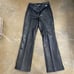 St John Sport by Marie Gray Women's Leather Pants Black Size 2