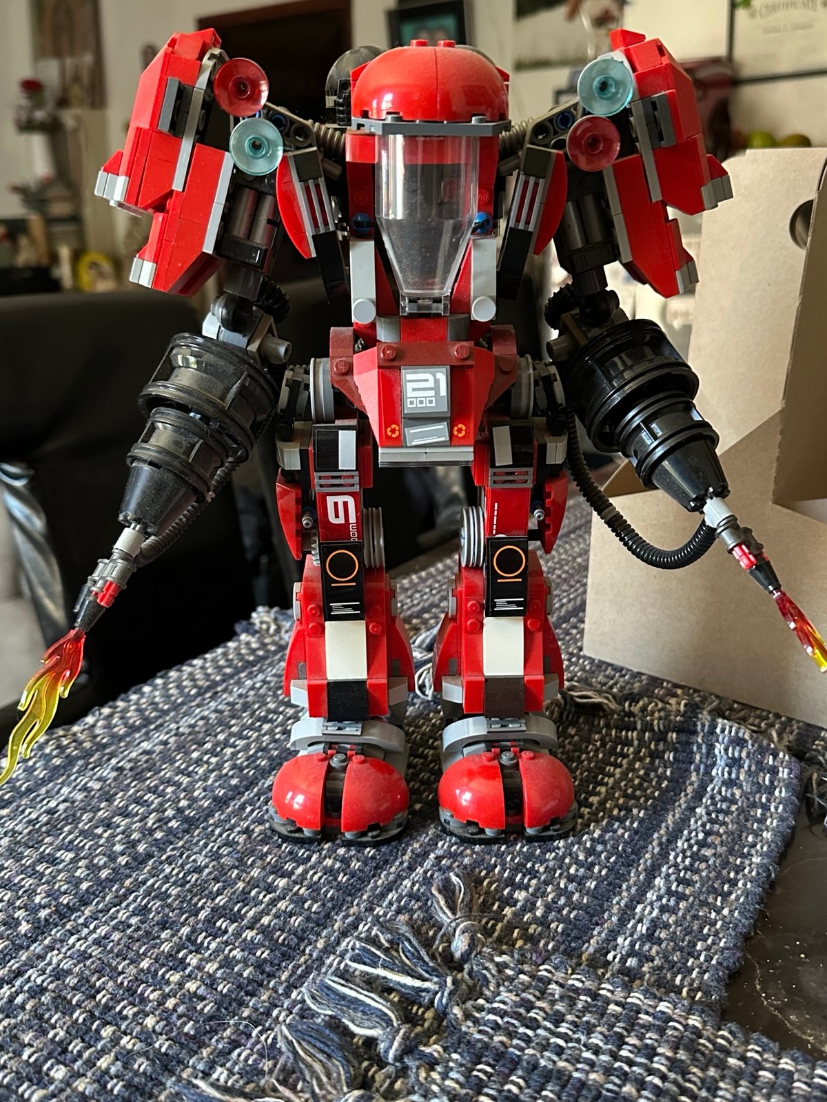 Lego Ninjago Kai fire mech (read description)