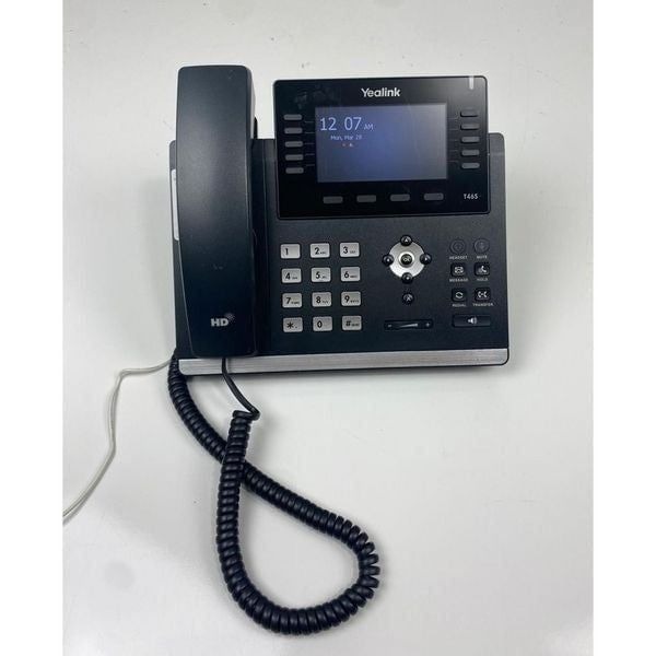 Yealink SIP-T46S Ultra-Elegant Gigabit IP Phone Black M1374
