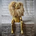 Pier 1 sitting lion bookshelf mantle decoration
