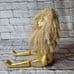 Pier 1 sitting lion bookshelf mantle decoration