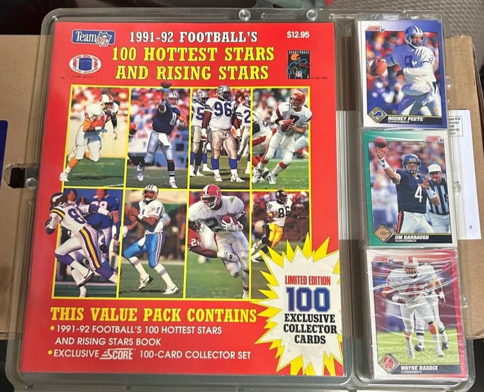 1990-91 Score 100 Hottest Stars & Rising Stars Cards