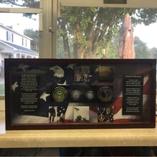 911 Tribute to our fallen Soldiers Shadow Box