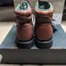 NWT Florsheim leather steel toe utility