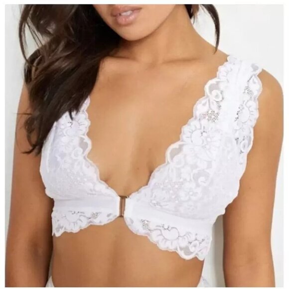 We Are HAH x Free People Got Ur Back Bra Blanc Size Medium