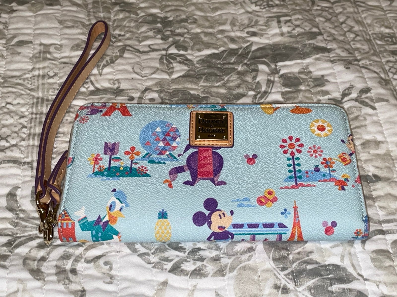 Disney Dooney & Bourke Flower and Garden Wallet