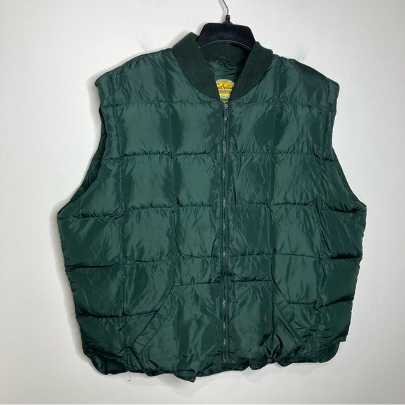 Cabela’s down puffer vest Hunter green size XL Tall
