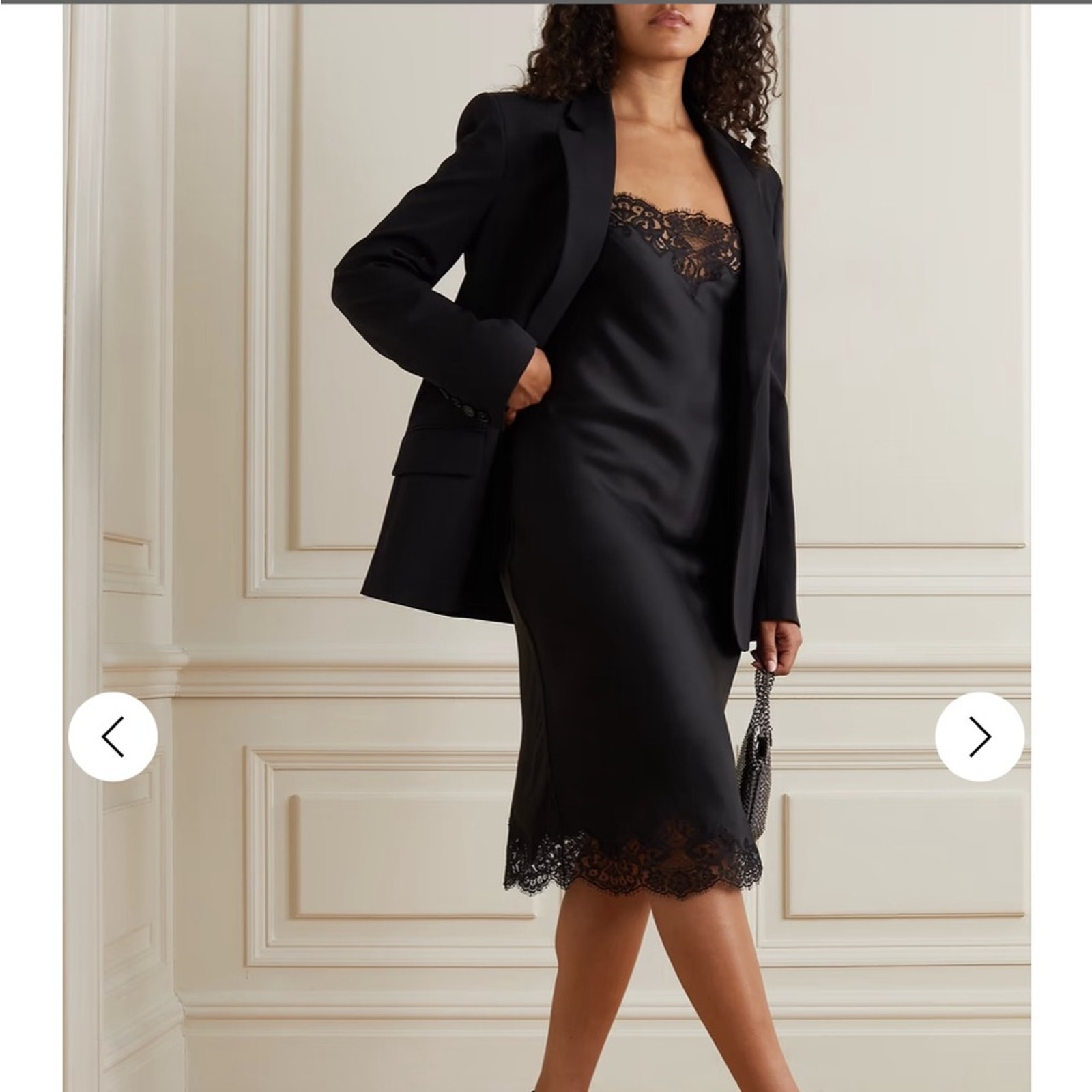 Stella McCartney Giacca Black Wool Blazer