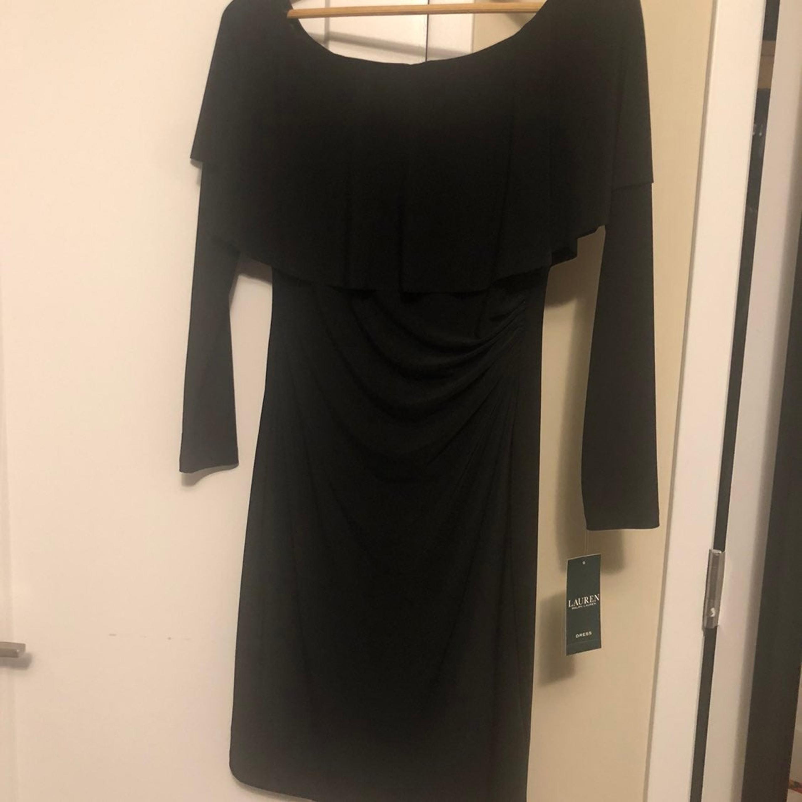 Lauren Ralph Lauren black midi dresses