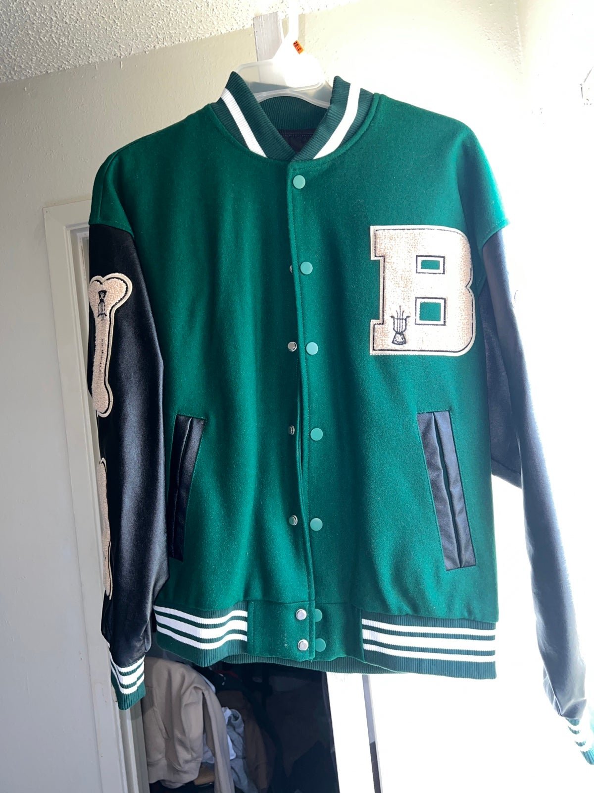Unisex Varsity Jacket Size Medium