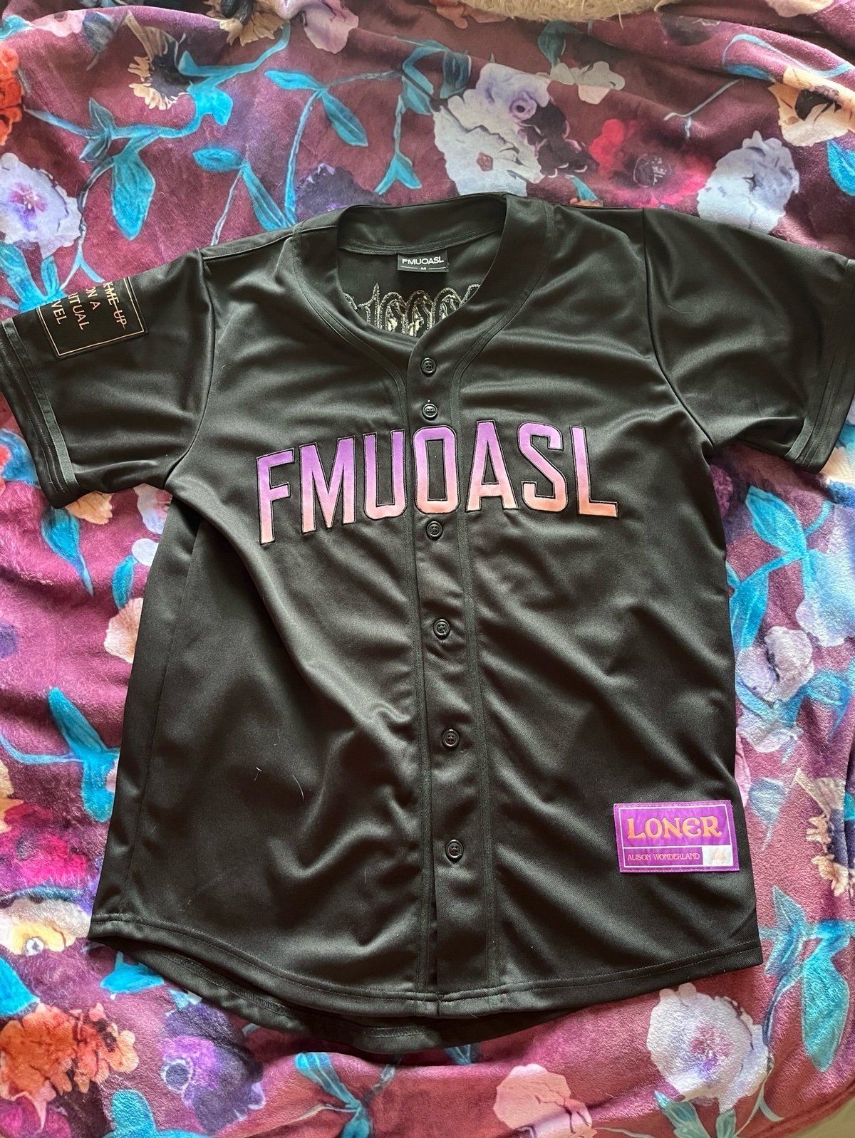 Alison Wonderland EDM DJ Loner Tour FMUOASL Jersey NEW