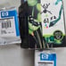 New Two [2] Authentic HP 61 TriColor Ink SEALED Cartridges