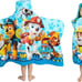 Kids Bath and Beach Soft Cotton Terry Hooded Towel Wrap, 24 x 50\
