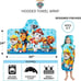 Kids Bath and Beach Soft Cotton Terry Hooded Towel Wrap, 24 x 50\