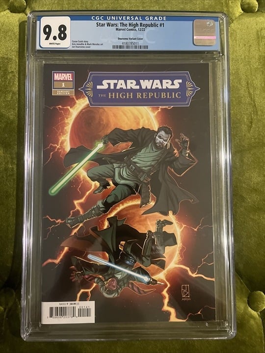 “Star Wars: The High Republic” #1 CGC 9.8 (2022 Marvel) 1:50 Duursema Variant