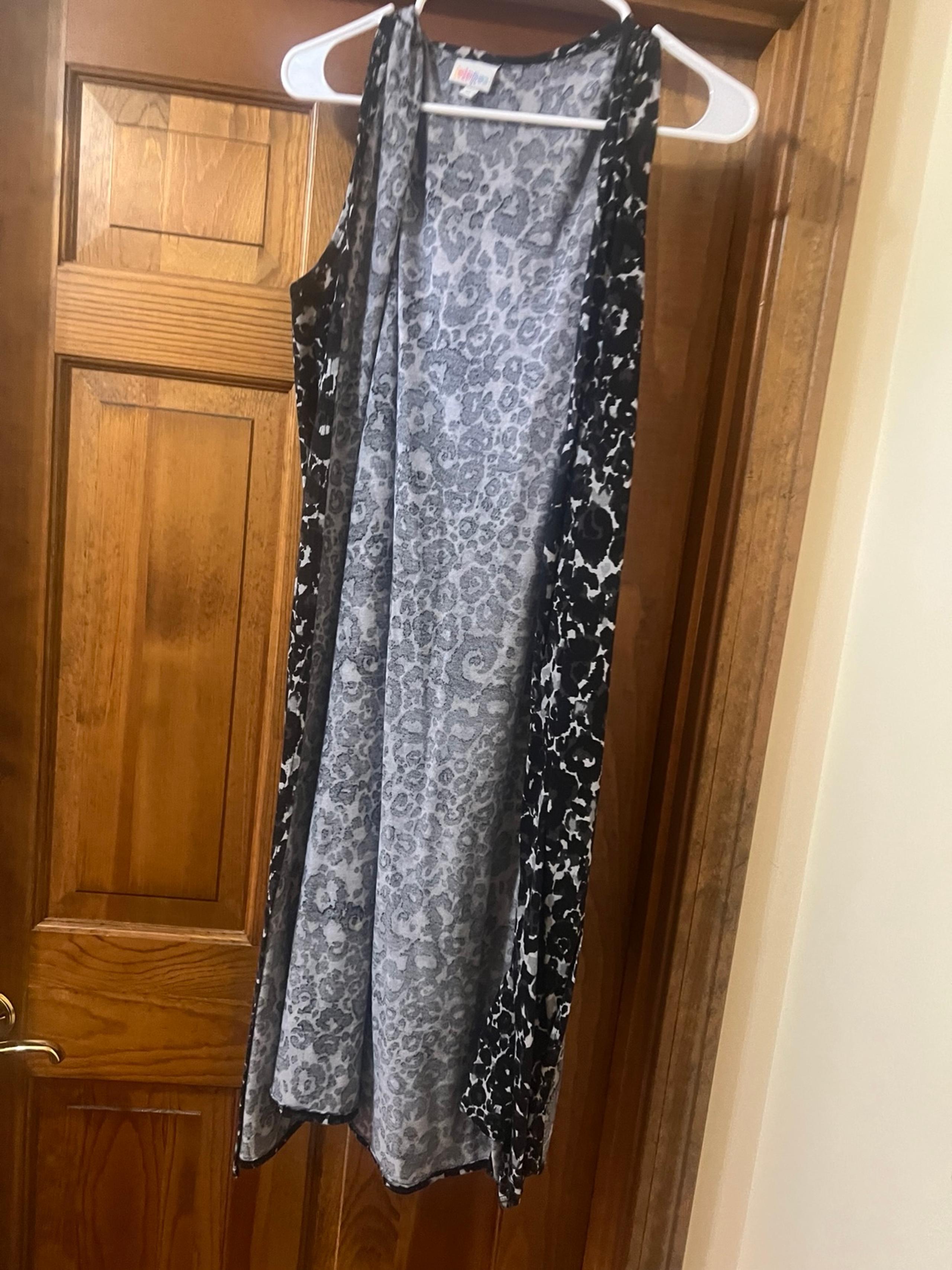 Leopard Lularoe vest