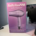 NEW Babyliss Pro Nano Titanium Travel Purple Hair Dryer Foldable Handle 2 Speed