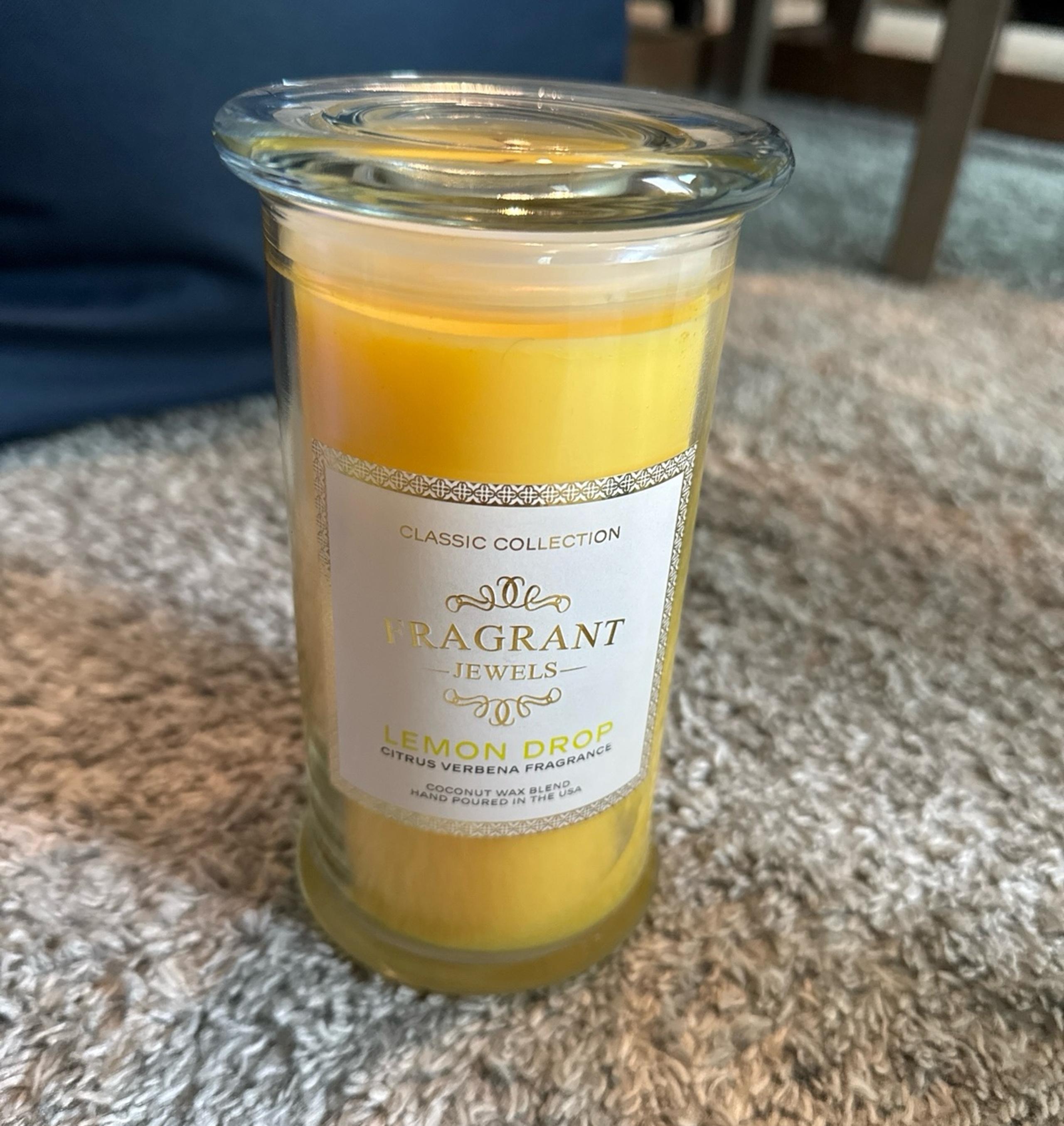 Fragrant Jewels Ringless Lemon Drop Candle