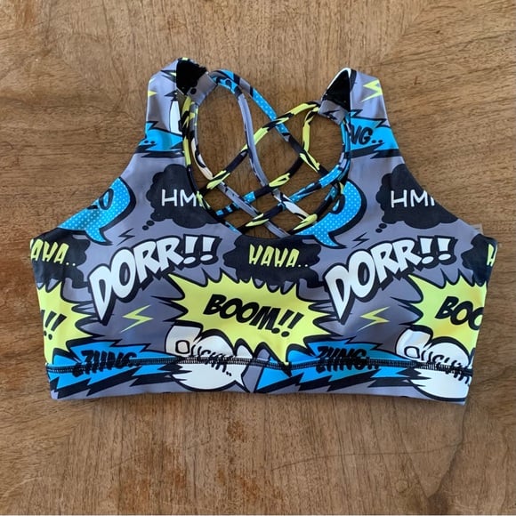 CVG Comic Book Butterfly Back Bra