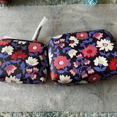 Kate Spade 2 piece cosmetic bags