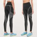 Lululemon Channel Your Energy Tight Sz 6 *28 In Black / White