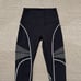 Lululemon Channel Your Energy Tight Sz 6 *28 In Black / White