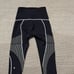Lululemon Channel Your Energy Tight Sz 6 *28 In Black / White