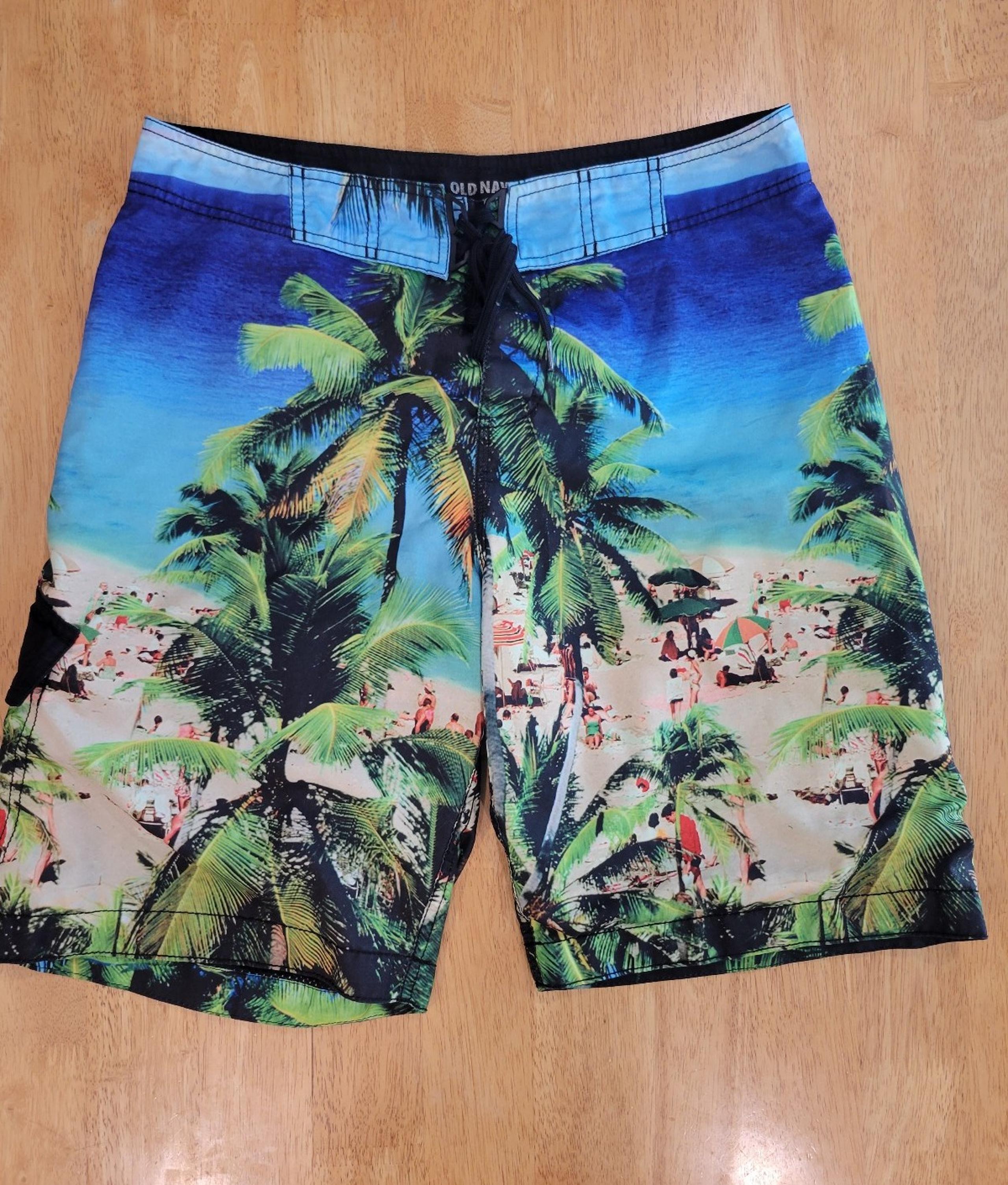 EUC Old Navy men's swim trunks