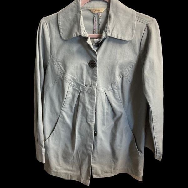 MOTTO QVC Women’s Gray Denim Jacket Size 4