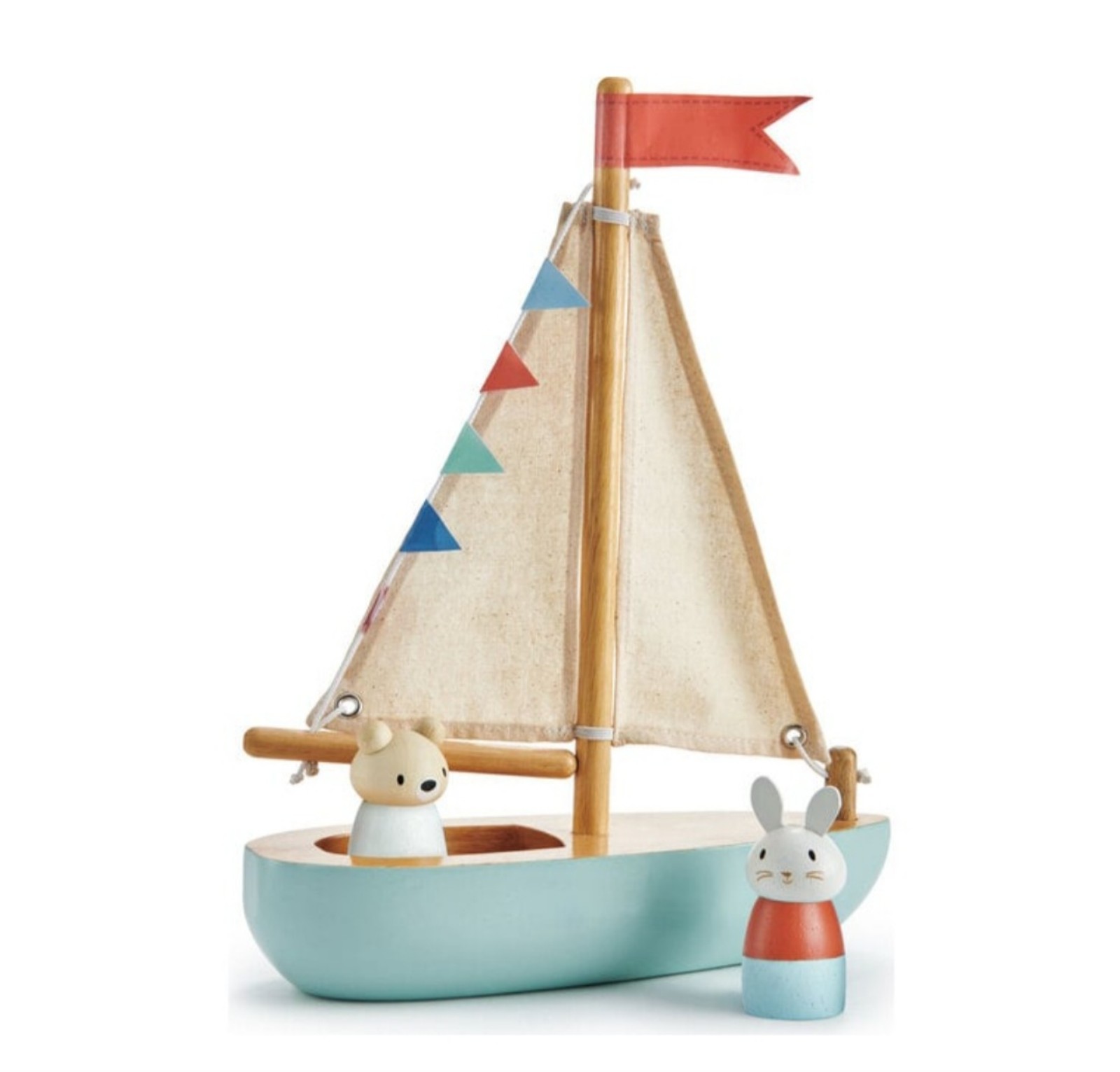 Tender Leaf Toys Sailaway Boat NEW