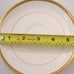 MINTONS H969 for Burley & Co Saucers Gold Encrusted Sunburst Scroll Set 7 C1910