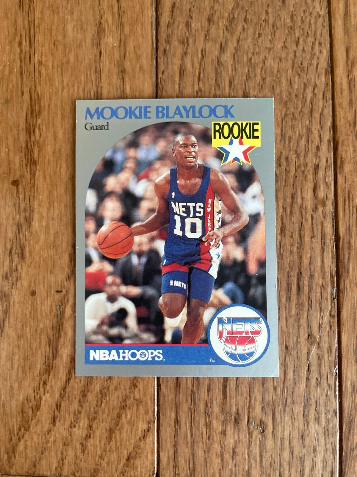 1990 Mookie Blaylock NBA HOOPS RC # 193 NBA Properties
