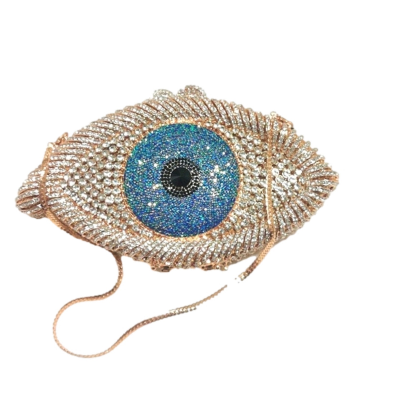 Evil Eye Bling Purse | New Structured Sparkle Bag