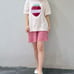 Smoothie Fruit Jacquard Pullover & Shorts Set