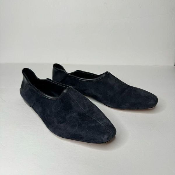 Vince navy suede flats size 8.5