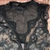 Victoria’s Secret Black Lace Onsie