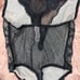 Victoria’s Secret Black Lace Onsie