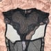 Victoria’s Secret Black Lace Onsie