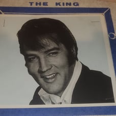 Vintage Elvis Presley pennant!