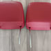 07 ford mustang GT Convertible front seat red headrest