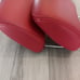 07 ford mustang GT Convertible front seat red headrest
