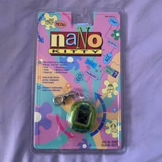 Vintage Playmates NANO KITTY virtual pet 1997 factory sealed