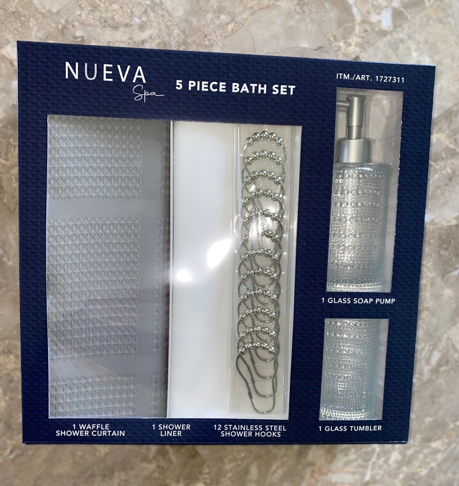 Nueva Spa 5 Piece Bath Set