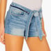 NWT FRAME Le Cutoff in Hannington Tie Waist Denim Shorts Women’s Size 26