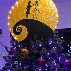 Nightmare before Christmas wall art
