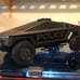 Police Tesla Cybertruck 3d printed model